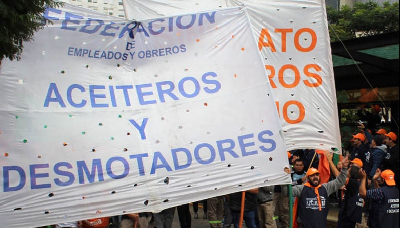 Federación Aceitera: "Repudiamos la persecución política mediante el Poder Judicial"