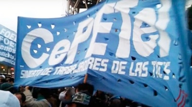 CEPETEL se manifiesta con una jornada de asamblea: “Quieren consolidar una baja salarial”