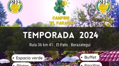 El Sindicato de Farmacia de La Plata brinda temporada de camping para sus afiliados